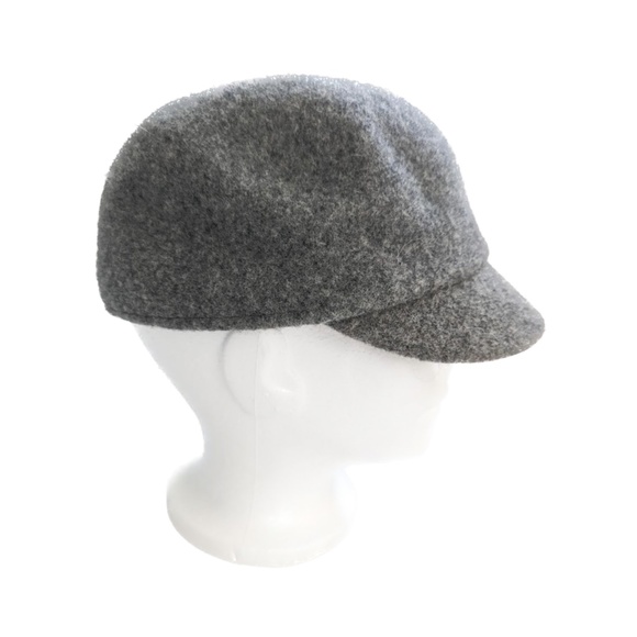 Kangol grey gray wool stingy spacecap size medium - Picture 2 of 5